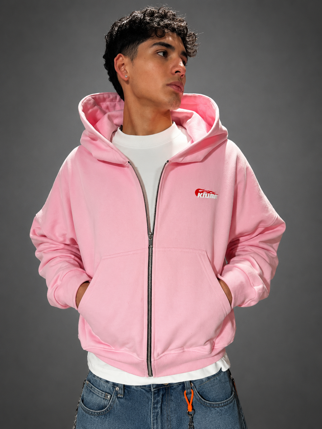 ROSE VISION ZIP HOODIE