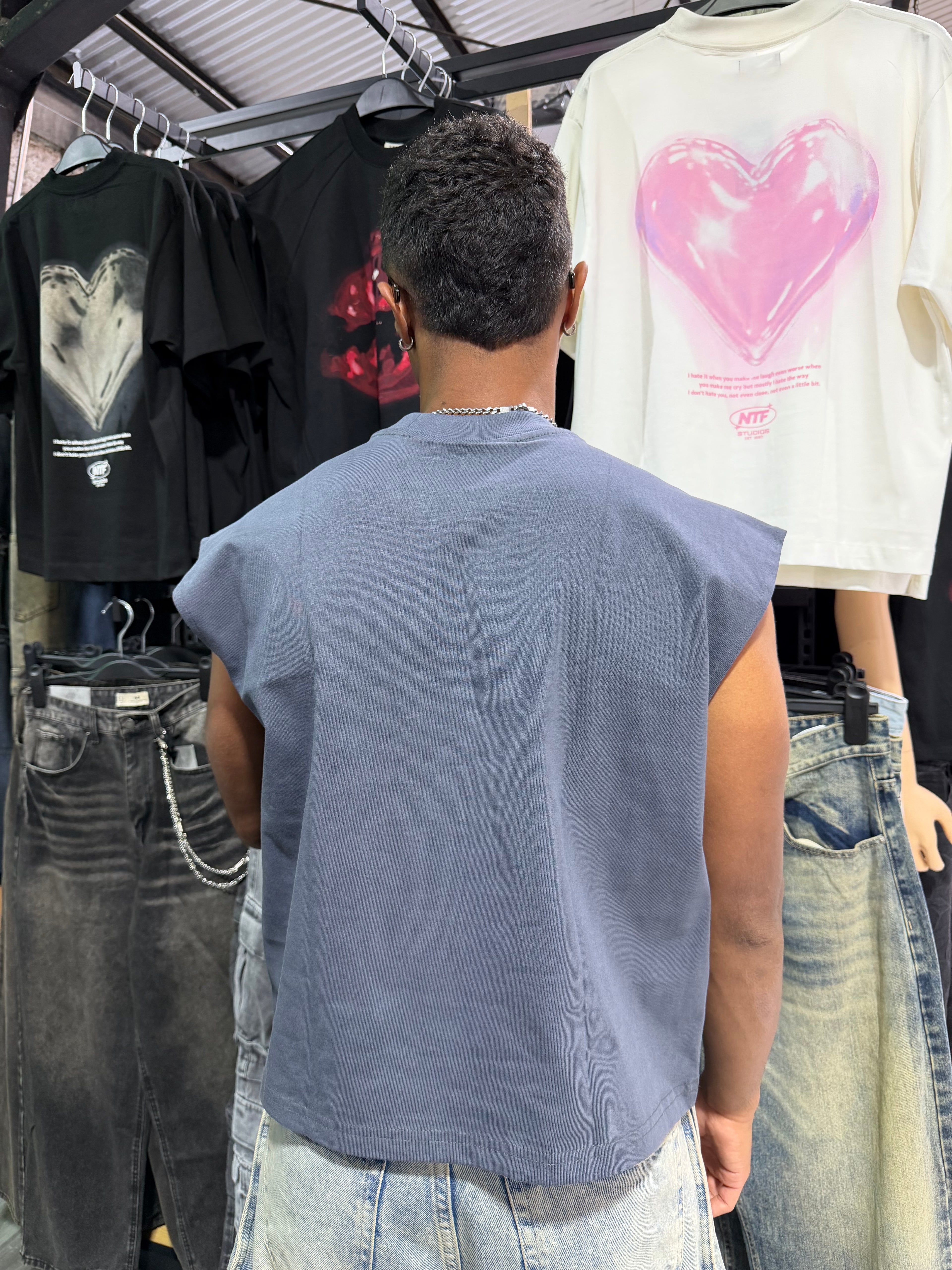 Polera Boxyfit Manga 0 "Silver Surfer"