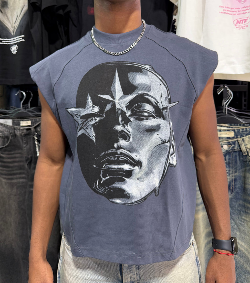 Polera Boxyfit Manga 0 "Silver Surfer"