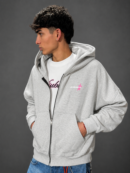 MELANGE VISION ZIPHOODIE