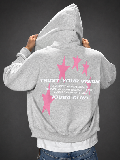 MELANGE VISION ZIPHOODIE