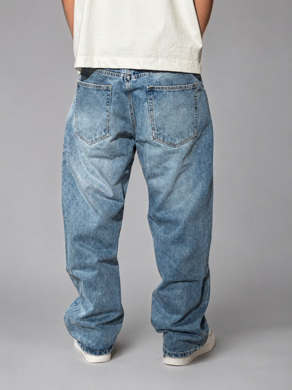 WASHED BAGGY