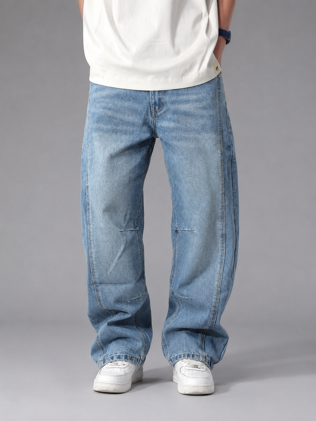 WASHED BAGGY