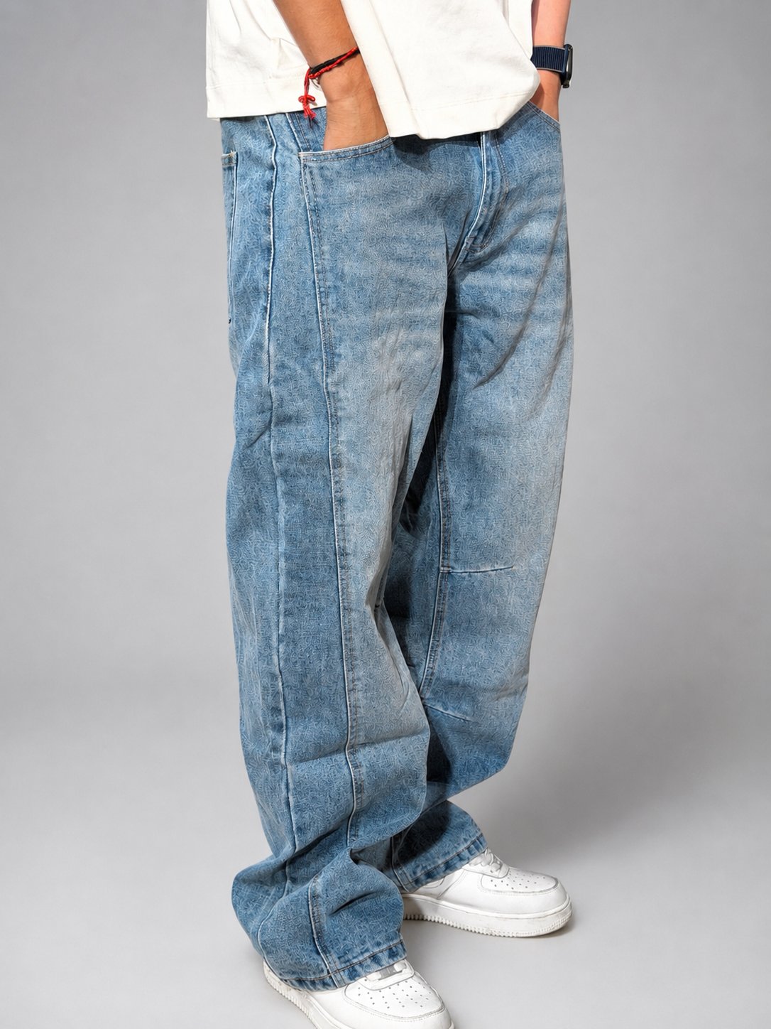 WASHED BAGGY
