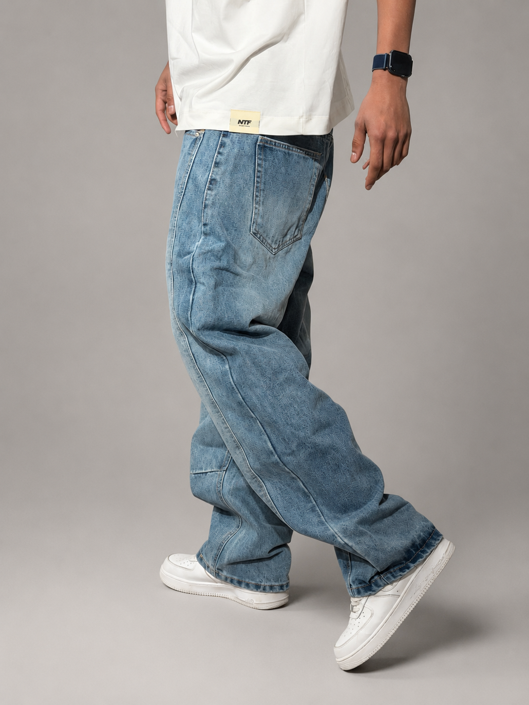 WASHED BAGGY