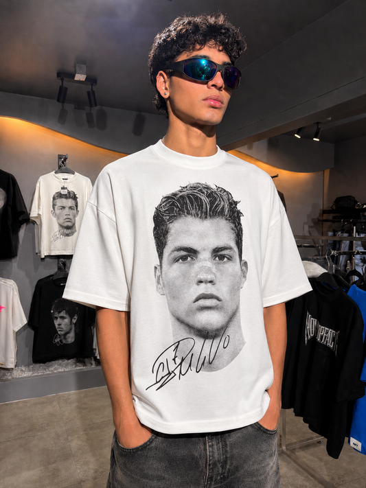 CR7 BOXY BLANCO PERLA