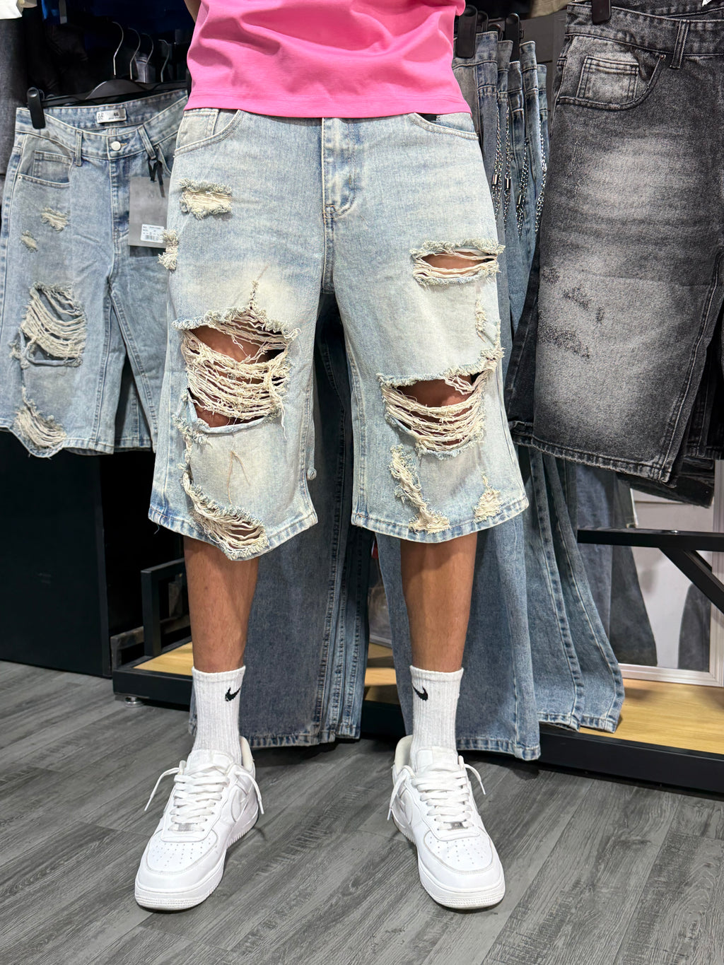 Jort Destroyed Light Blue