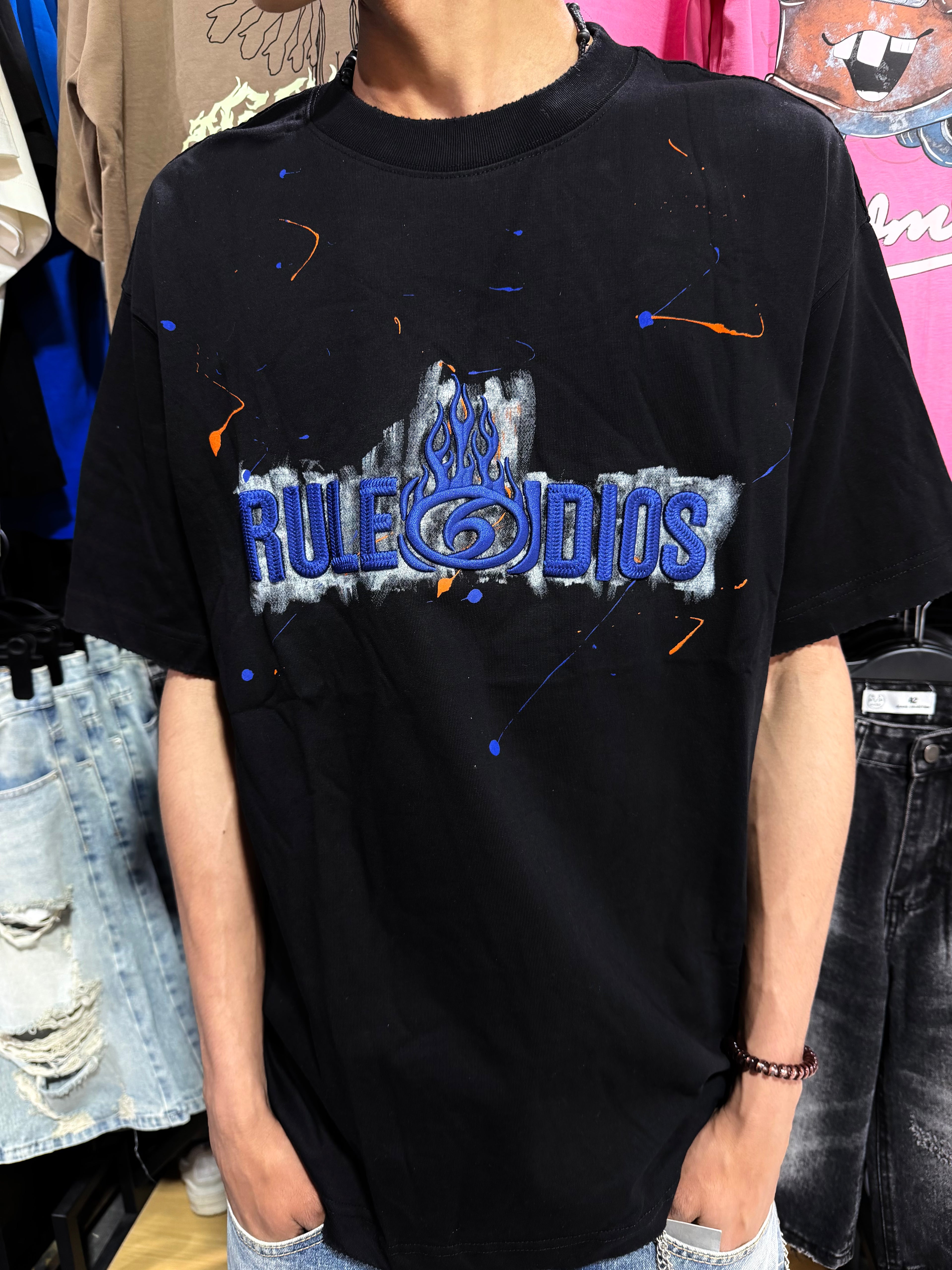 Polera Rule Dios Black