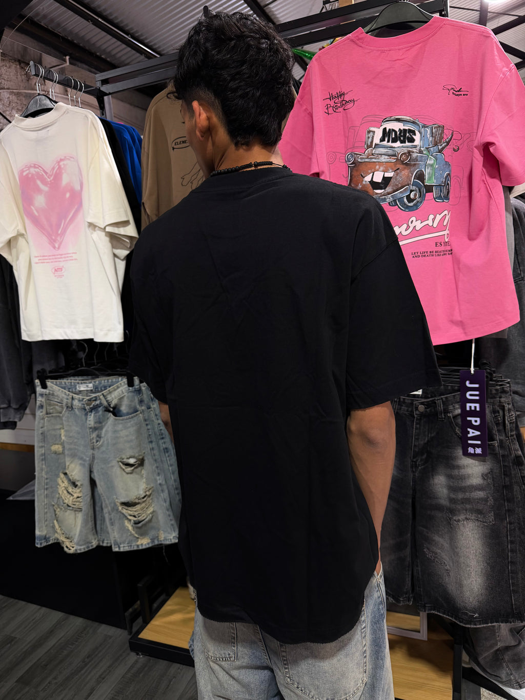 Polera Rule Dios Black