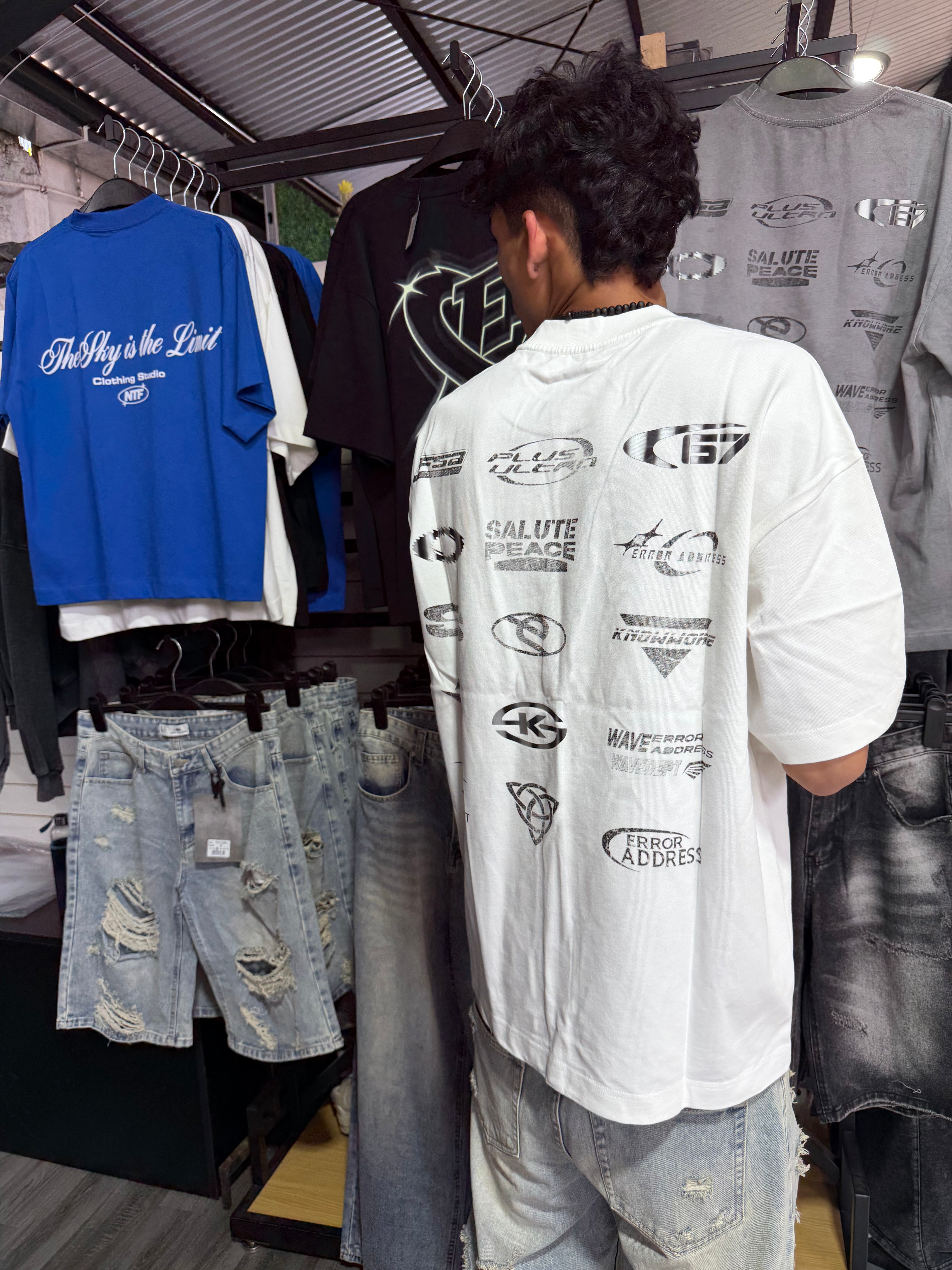 Polera Oh Okey white